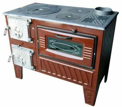 Отопительно-варочная печь МастерПечь ПВ-03 с духовым шкафом, 7.5 кВт в Горно-Алтайске