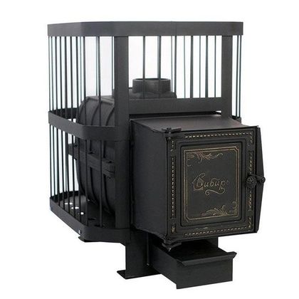 Печь для бани НМК Сибирь «Сибирь-18» сетка, чугун в Горно-Алтайске