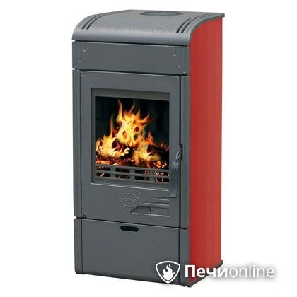 Отопительная печь Plamen Vesta красная в Горно-Алтайске