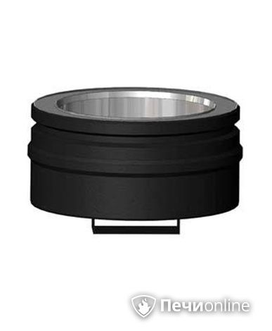 Заглушка Schiedel Заглушка тройника д.150 PM25 (Черный) Permetr в Горно-Алтайске