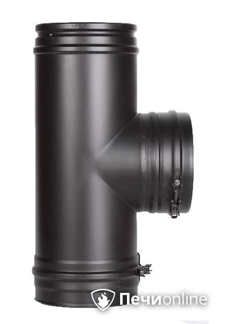 Тройник 90° Schiedel Тройник 90° д.150 PM25 (Черный) Permetr в Горно-Алтайске