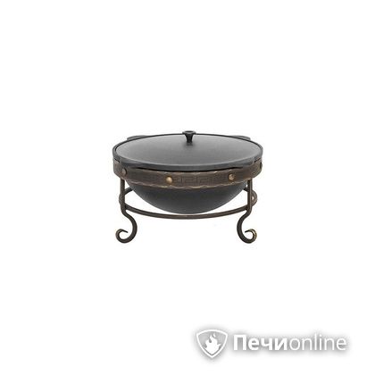 Аксессуары и комплектующие для банных печей Везувий Подставка под казан 12л кованная в Горно-Алтайске