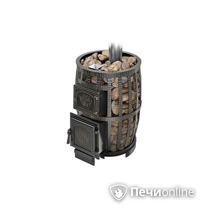 Дровяная печь-каменка Везувий Легенда Русский пар Ковка 24 (271) б/в в Горно-Алтайске