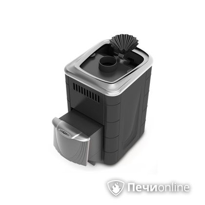 Дровяная печь-каменка TMF Гейзер Мини 2016 Inox ДН ЗК антрацит в Горно-Алтайске