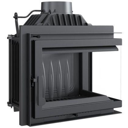 Каминная топка Kratki SIMPLE/M/S/P/BS угловое стекло справа в Горно-Алтайске