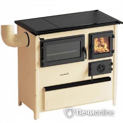 Отопительно-варочная печь MBS Trend Cream L с духовым шкафом в Горно-Алтайске