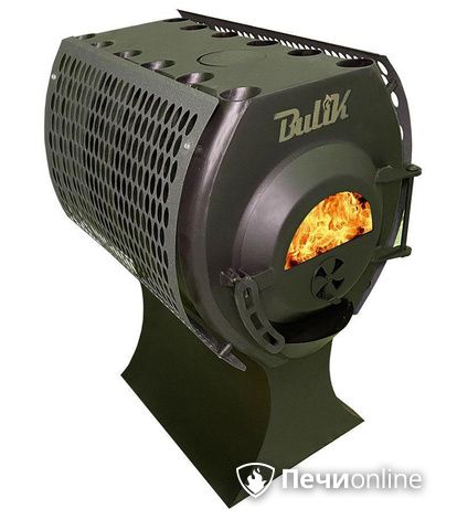 Отопительно-варочные печи Березка BulyK 280 Плюс со стеклом и экранами боковыми в Горно-Алтайске