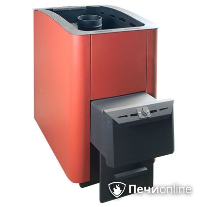 Дровяная банная печь Конвектика 12 терракота в Горно-Алтайске
