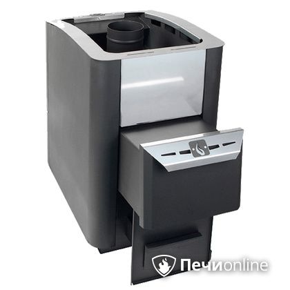 Дровяная банная печь Конвектика 12 антрацит в Горно-Алтайске