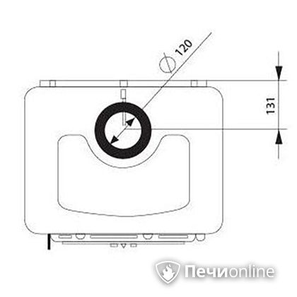 Печь-камин Ferguss Hermes SD в Горно-Алтайске