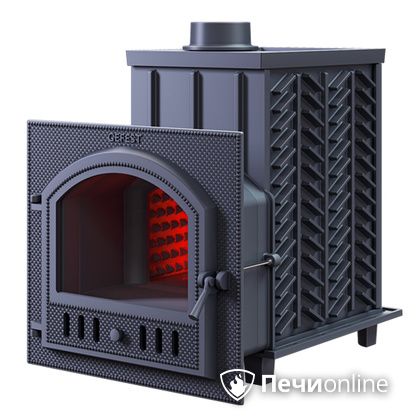 Дровяная печь-каменка Гефест ПБ-01П в Горно-Алтайске