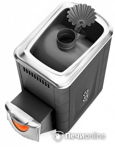 Дровяная банная печь TMF Ангара 2012 Inox ДНС ЗК ТО антрацит в Горно-Алтайске