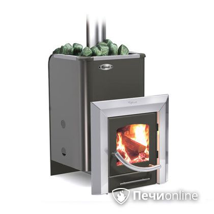 Дровяная банная печь Ермак 16-ПС стекло регулируемый тоннель в Горно-Алтайске