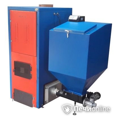 Пеллетный котел Старт 100-GR (правый бункер) в Горно-Алтайске