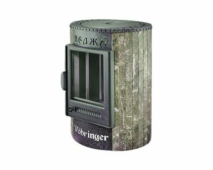 Отопительно-варочная печь Ферингер  Нелжа ПФ (Жадеит наборный) в Горно-Алтайске