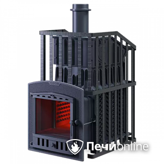 Дровяная банная печь Гефест Гром Ураган 50 (П2) в Горно-Алтайске