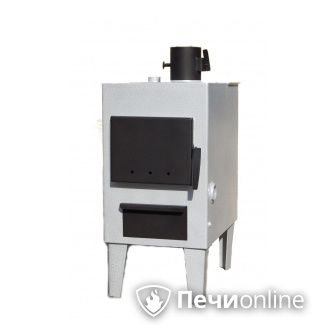 Твердотопливный котел НМК Сибирь 8 ТПЭ ножки и переходник на круглую трубу в комплекте в Горно-Алтайске