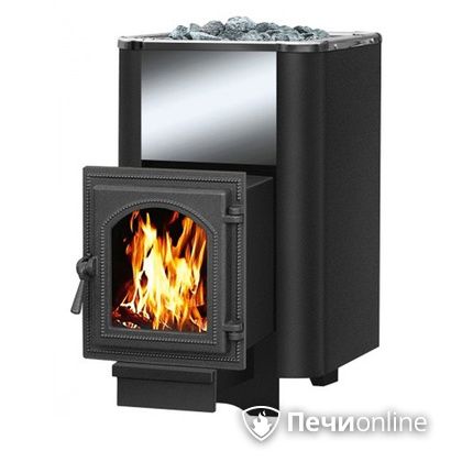 Дровяная банная печь Везувий Сенсация 16 Антрацит (270) в Горно-Алтайске