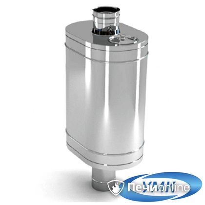 Бак на трубе для бани УМК Бак 50л. D=115 нержавейка 0,8 мм в Горно-Алтайске