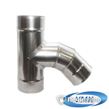 Дымоход УМК Тройник 135° D160 1.0мм нержавейка в Горно-Алтайске
