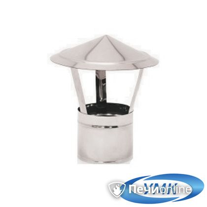 Дымоход УМК Зонт D150 0.5 мм. нержавейка в Горно-Алтайске