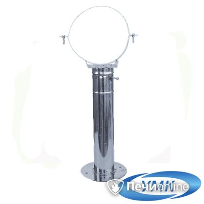  УМК Кронштейн опорный телескопический 40-75 D120 1.0 мм нержавейка в Горно-Алтайске