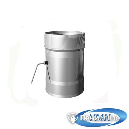  УМК Шибер поворотный D80 0.5 мм нержавейка в Горно-Алтайске