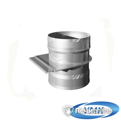  УМК Шибер-задвижка D80 1.0 мм нержавейка в Горно-Алтайске