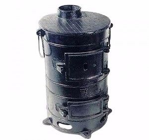 Печь-буржуйка Буржуйка ПОВ-57 армейская чугунная в Горно-Алтайске