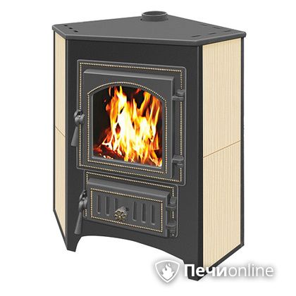 Печь-камин Везувий ПК-01(220) угловой бежевый в Горно-Алтайске