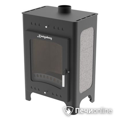 Печь-камин Протопи Кенигсберг 9U без конфорки выход дымохода вверх в Горно-Алтайске