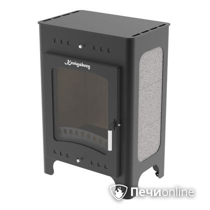 Печь-камин Протопи Кенигсберг 9Z без конфорки выход дымохода назад в Горно-Алтайске