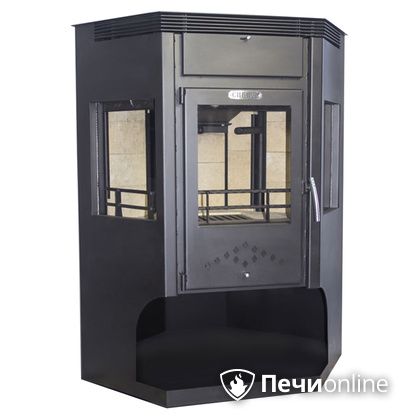 Печь-камин НМК Сибирь 15 в Горно-Алтайске
