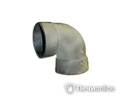Дымоход Гефест Отвод 90° чугун D150 в Горно-Алтайске
