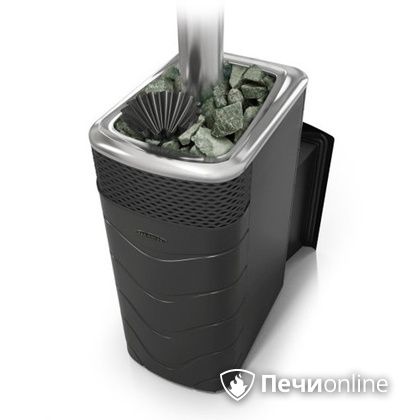 Дровяная банная печь TMF Гейзер XXL 2017 Inox Витра закрытая каменка антрацит в Горно-Алтайске