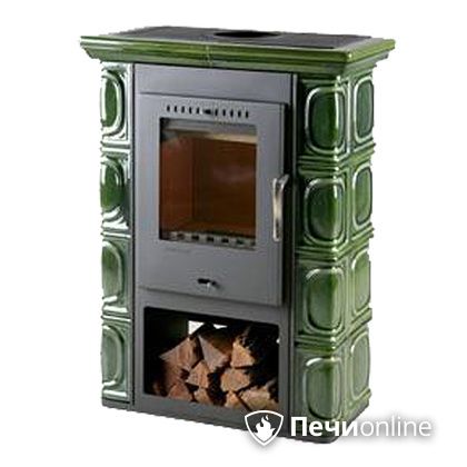 Печь-камин Thorma Borgholm Keramik (черн./оливк.-зел.)  в Горно-Алтайске