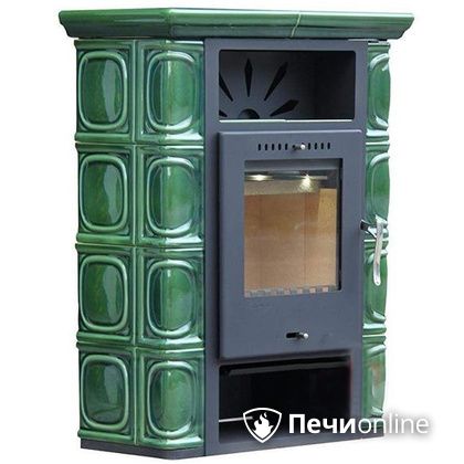 Печь-камин Thorma Borgholm Keramik TOP (черн./TOP оливк.-зел.)  в Горно-Алтайске