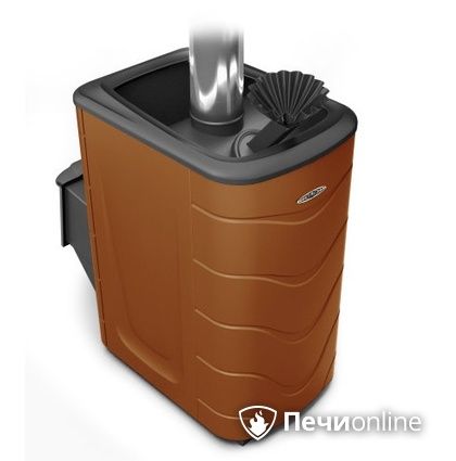Дровяная банная печь TMF Гейзер Супер Inox ДА ЗК терракота в Горно-Алтайске